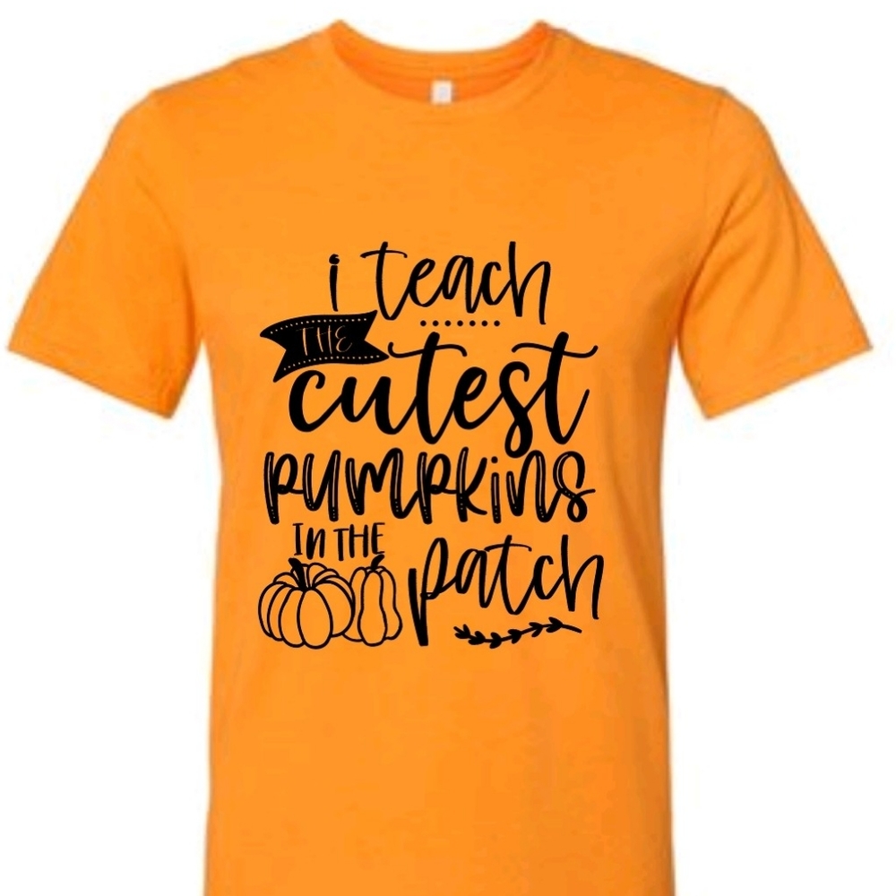 I teach the cutest pumpkins in the patch